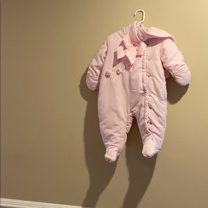 Baby girl snowsuit